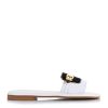 Δερμάτινα Σανδάλια Utopia E109-026 White Leather/Pony Cow