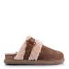 Suede Δερμάτινα Σαμπό Pixy 713801 Μόκα