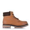 Δερμάτινα Μποτάκια Wrangler Arch Men High 20243041.35A Κάμελ