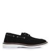Δερμάτινα Suede Μοκασίνια Tripy D346 Black