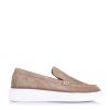 Suede Δερμάτινα Μοκασίνια Tripy 19313G Taupe