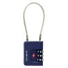 Λουκέτο TSA με Καλώδιο με 3ψήφιο Συνδυασμό Samsonite Revol TA Cablelock 3 Dial TSA 155576-1549 Blue