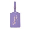 Ετικέτα Ονόματος Αποσκευών Brandbags Travel Collection - And So The Adventure Begins - Purple