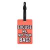 Ετικέτα Ονόματος Αποσκευών Brandbags Travel Collection - Excuse me, Not Your Bag! Πορτοκαλί