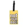 Ετικέτα Ονόματος Αποσκευών Brandbags Travel Collection - Not Your Bag! Κίτρινο