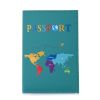 Θήκη Διαβατηρίου Brandbags Travel Collection World Map Multicolor/Petrol
