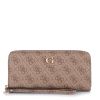 Πορτοφόλι Guess Coleen Logo Slg SG9756146 Latte Logo