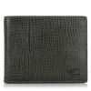 Δερμάτινο Πορτοφόλι με Flap Camel Active Salo 316 704 60 Black
