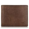 Δερμάτινο Πορτοφόλι με Flap Camel Active Salo 316 704 28 Dark Brown