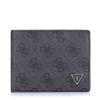 Δερμάτινο Πορτοφόλι Guess Mito Bifold SMVELELEA24 Black