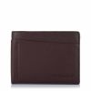 Δερμάτινο Πορτοφόλι με Flap Diplomat Classic Collection RFID MN701 Καφέ