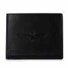 Δερμάτινο Πορτοφόλι Με Flap Aeronautica Militare AM-242 Nero