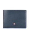 Δερμάτινο Πορτοφόλι Με Flap Aeronautica Militare AM-253 Blue