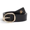Δερμάτινη Ζώνη Tommy Hilfiger Sculpt 3.0 AW0AW18697 BDS