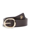 Δερμάτινη Ζώνη Tommy Hilfiger Sculpt 3.0 AW0AW18697 GUG