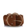 Suede Δερμάτινη Πλεκτή Ζώνη Marlon CT6468 Cuoio