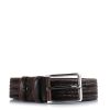 Δερμάτινη Πλεκτή Ζώνη Brandbags Collection B660 Καφέ