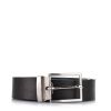 Δερμάτινη Ζώνη Διπλής Όψης Aeronautica Militare AM-413 Nero/Blue