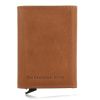 Slide-Up Δερμάτινη Καρτοθήκη-Πορτοφολάκι The Chesterfield Brand Lancaster C08.0380 31 Cognac