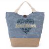 Υφασμάτινη Τσάντα Θαλάσσης Ammora BO808 Blue Jeans
