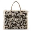 Υφασμάτινη Τσάντα Θαλάσσης Ammora BO823 Taupe/Black