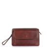 Δερμάτινο Τσαντάκι Χειρός Brandbags Collection 4505 Brown