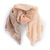 Κασκόλ Guess Arnela με λογότυπο 4G AW5280COT03 Beige