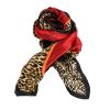 Φουλάρι Ivone 022239 Red/Leoapar