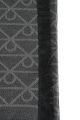 Κασκόλ Calvin Klein Tonal Aop Wool Lw Scarf LV04D8064G UB1