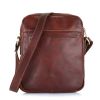 Δερμάτινο Τσαντάκι Χιαστί Brandbags Collection 4313 Brown